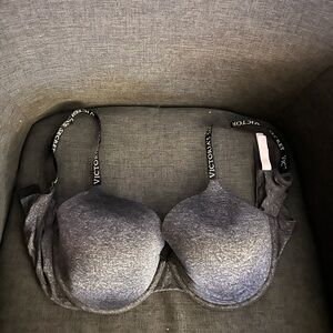 Victoria's Secret Bra 36DDD Uplift Semi Demi Logo VS Bra